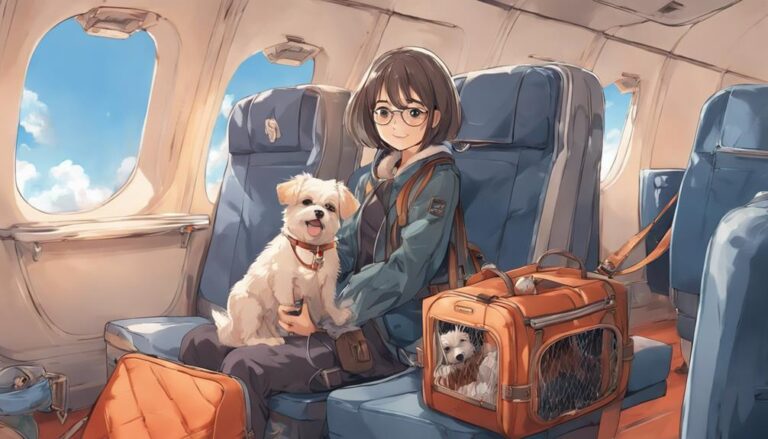 flying with small dogs